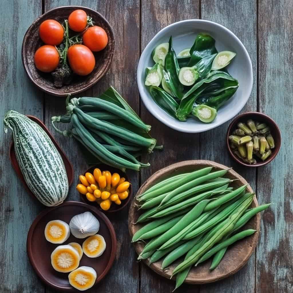 Ingredients for Ilocano Dinengdeng (Inabraw) Recipe