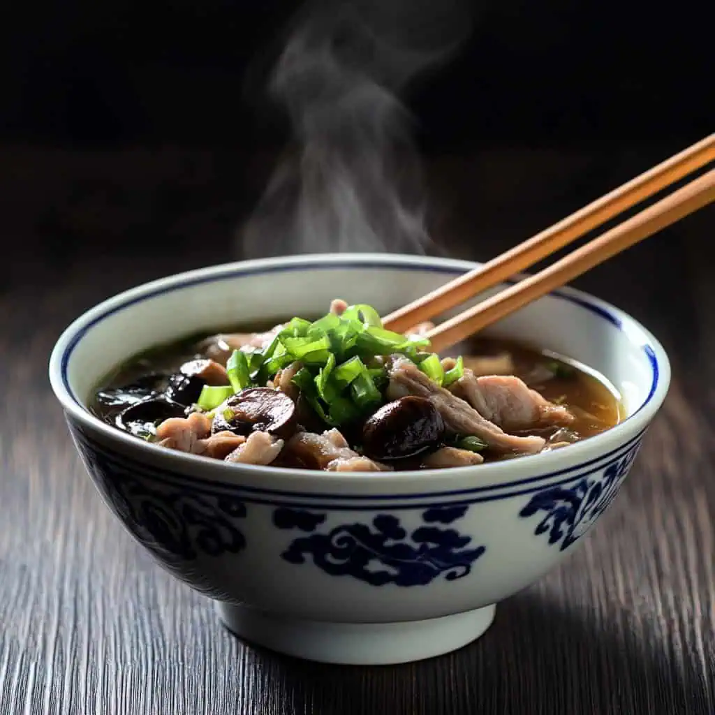 Authentic Chinese Maki Soup