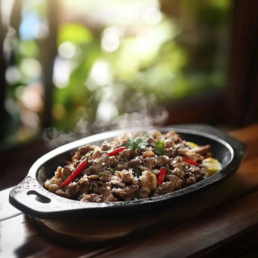 Homemade Beef Sisig