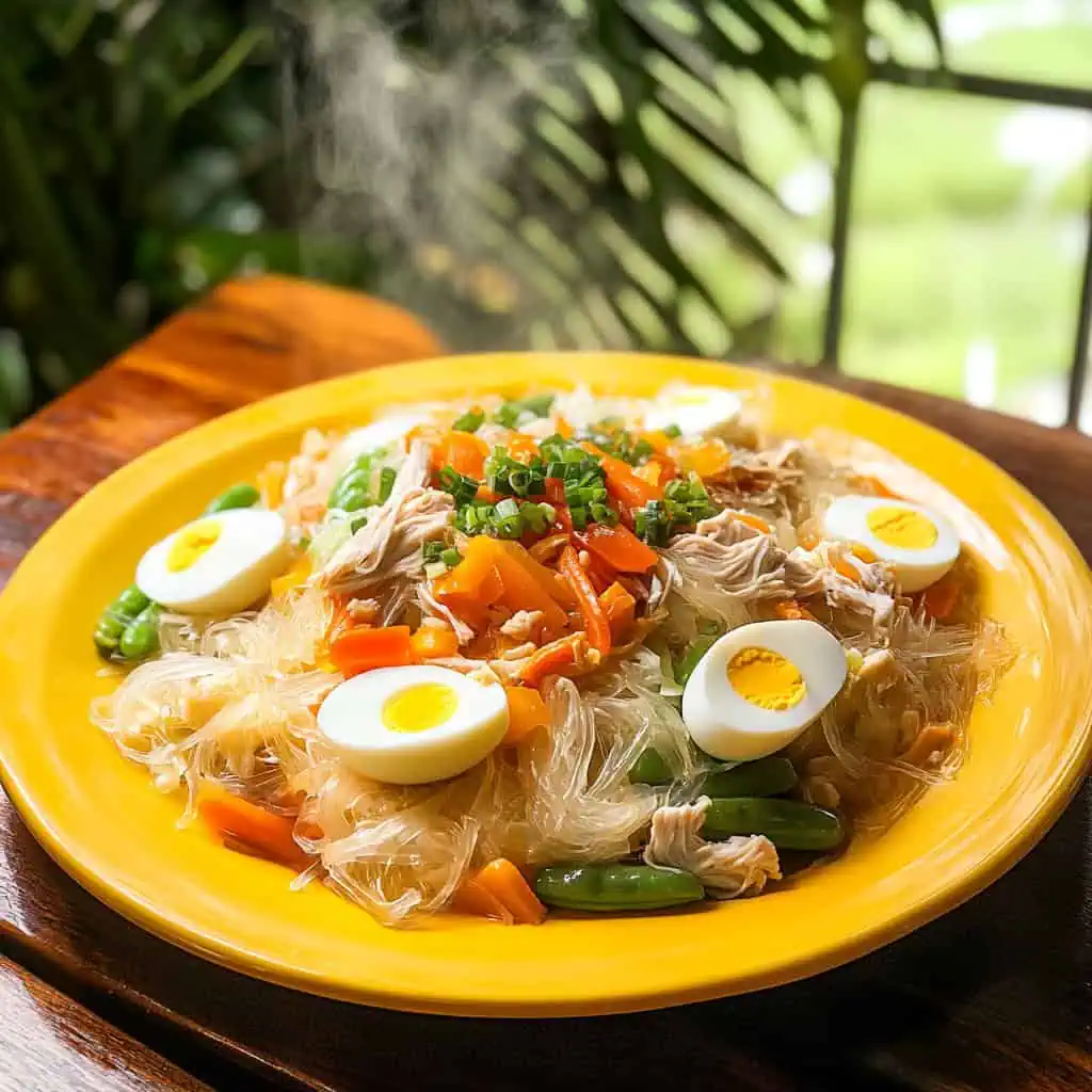 Sotanghon Guisado (Filipino Glass Noodle Stir-Fry)