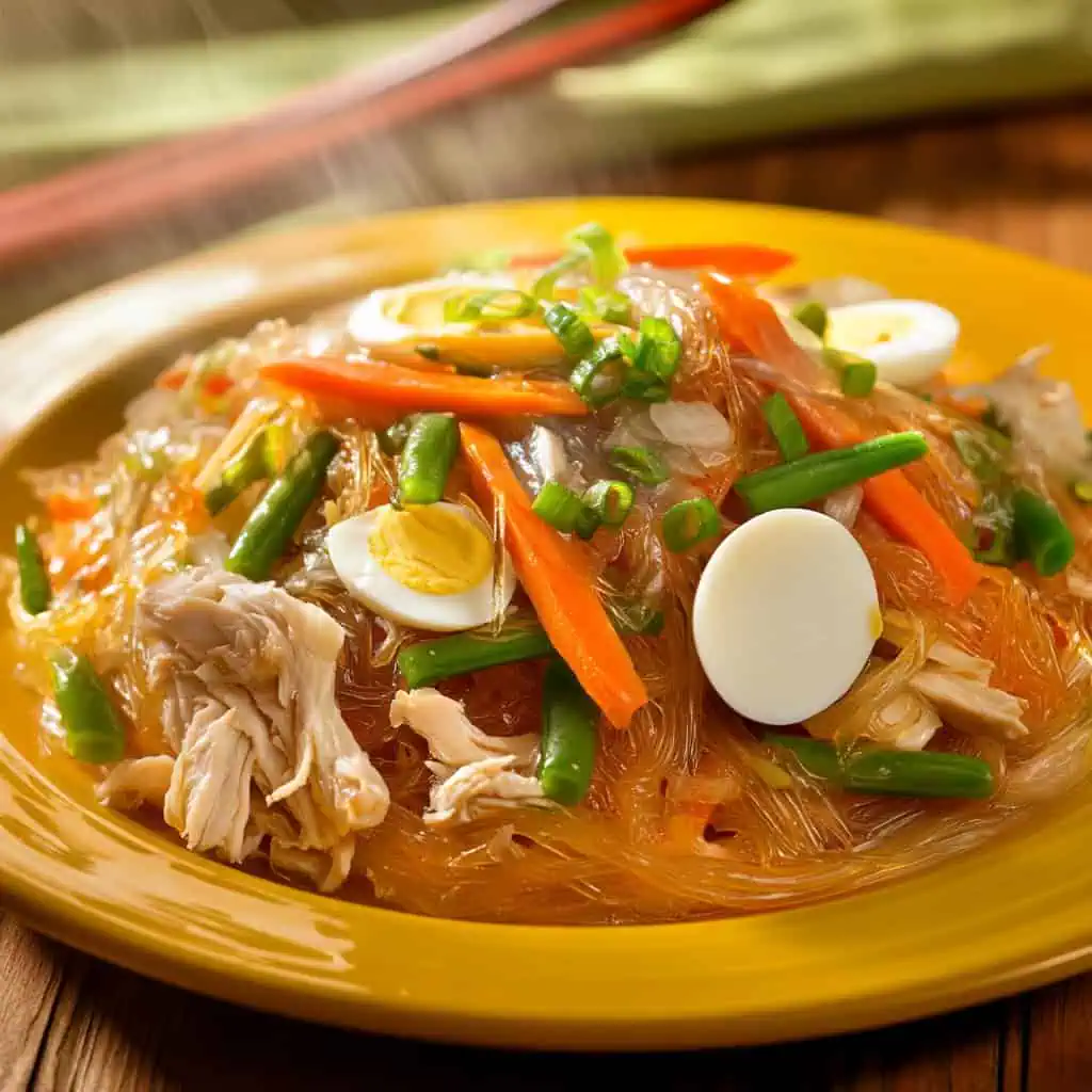 Sotanghon Guisado (Filipino Glass Noodle Stir-Fry)