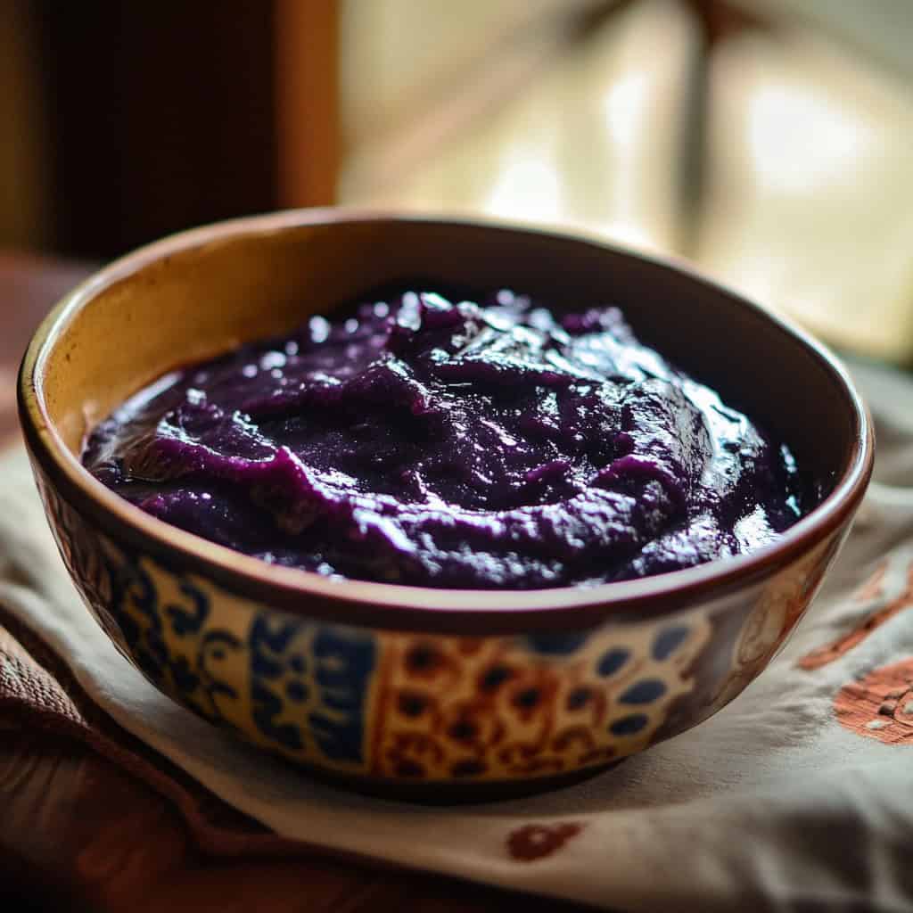 Homemade Ube Halaya Recipe (Filipino Purple Yam Jam)