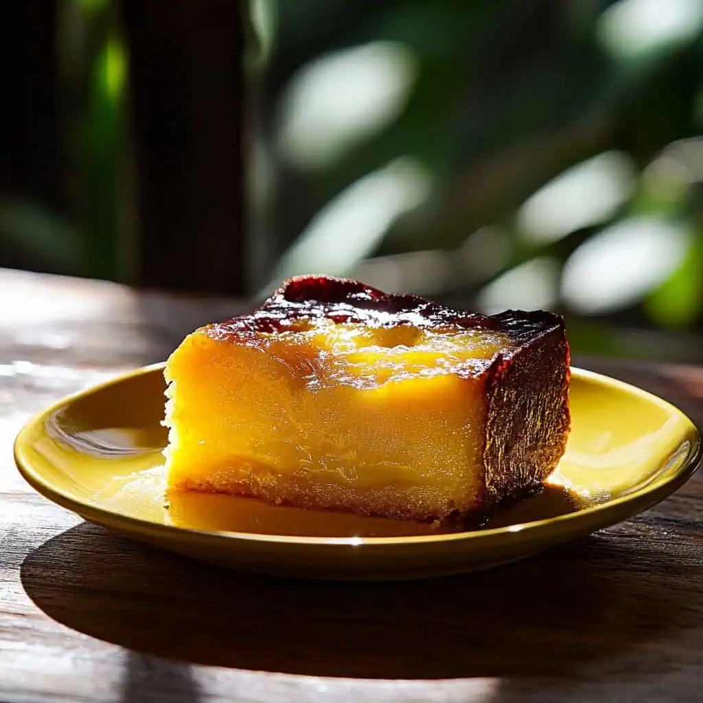Filipino Cassava Cake 