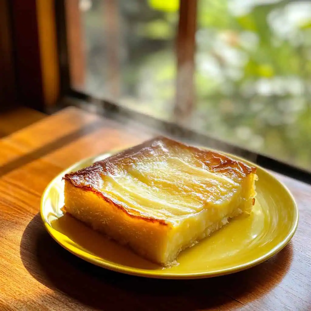 Filipino Cassava Cake 