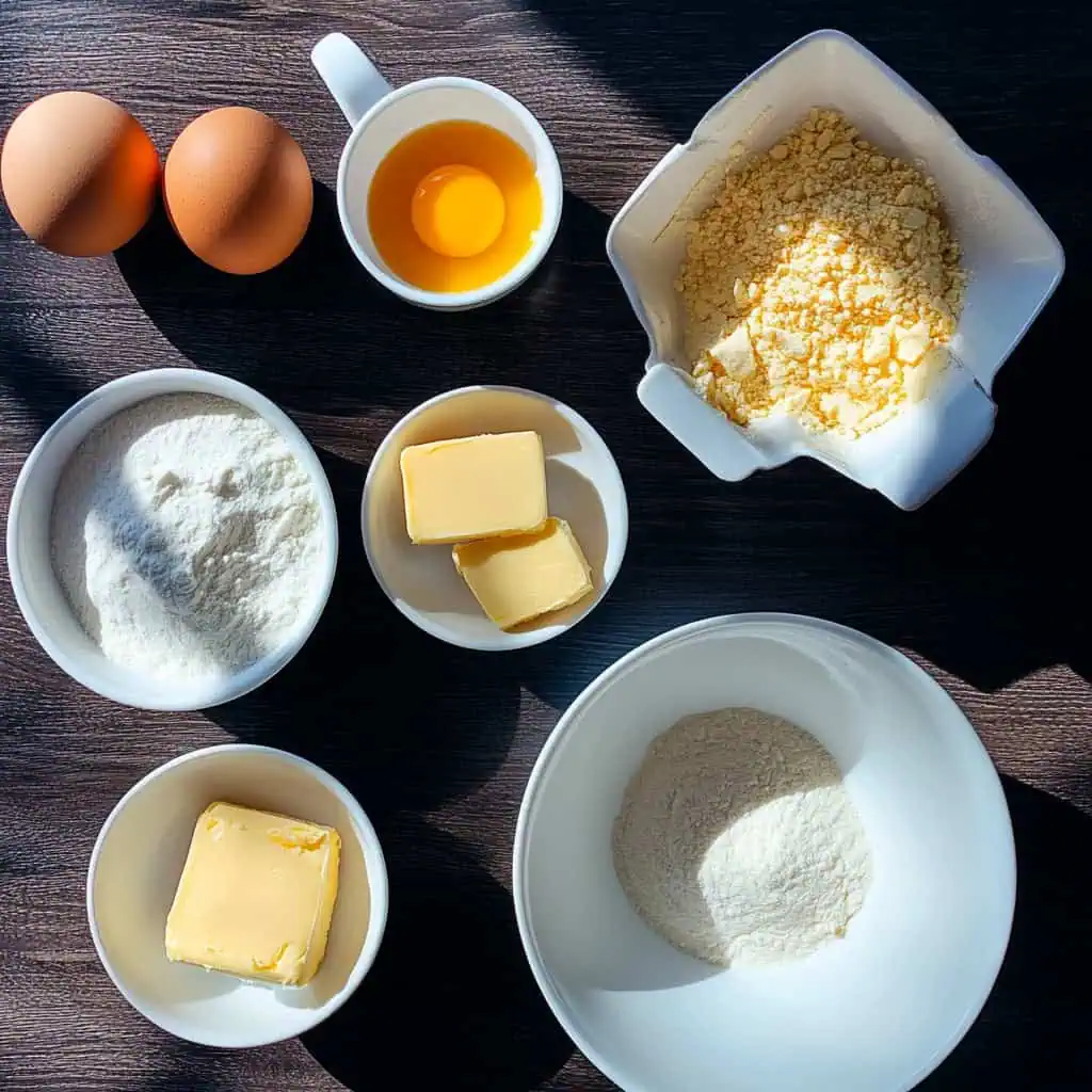 Ingredients for Max's Restaurant-Style Caramel Bars 