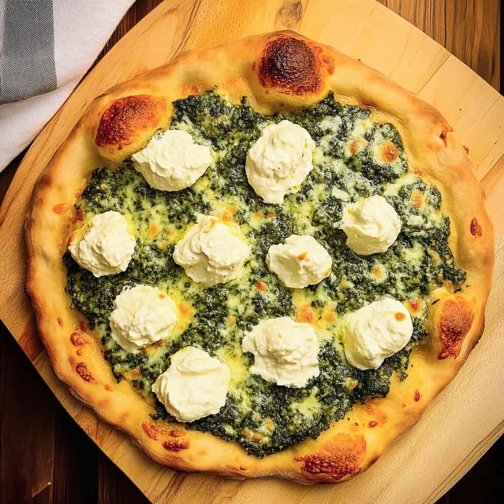 Creamy Spinach Dip Pizza (Angel's Pizza-Inspired Recipe)