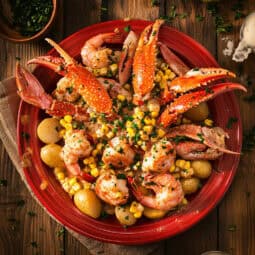 Filipino-Style Seafood Boil (with Cajun Sauce)