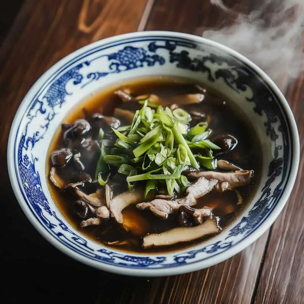 Authentic Chinese Maki Soup