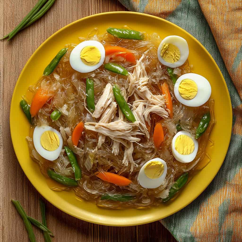 Sotanghon Guisado (Filipino Glass Noodle Stir-Fry)