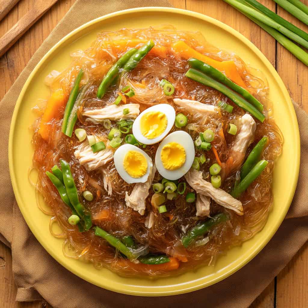 Sotanghon Guisado (Filipino Glass Noodle Stir-Fry)