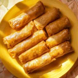 Turones de Mani (Filipino Peanut Rolls)