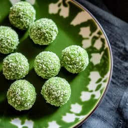 Pandan Yema (Filipino Custard Candy)