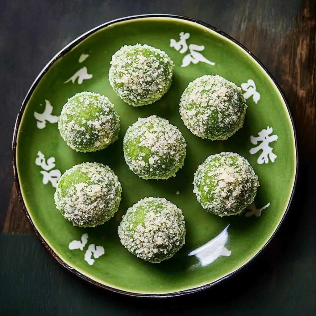 Pandan Yema (Filipino Custard Candy)