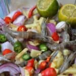 Jumping Salad Recipe (Fresh Shrimp Ceviche)