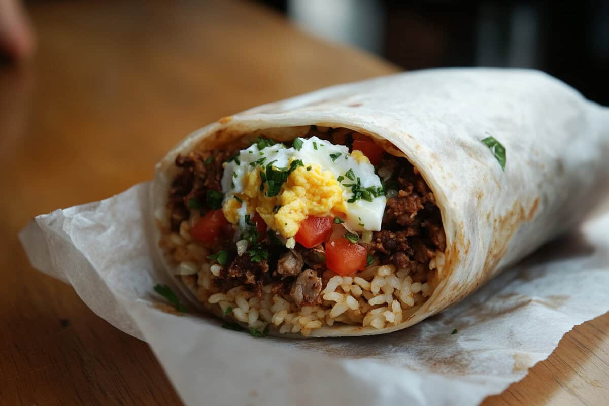 Adobo Burrito