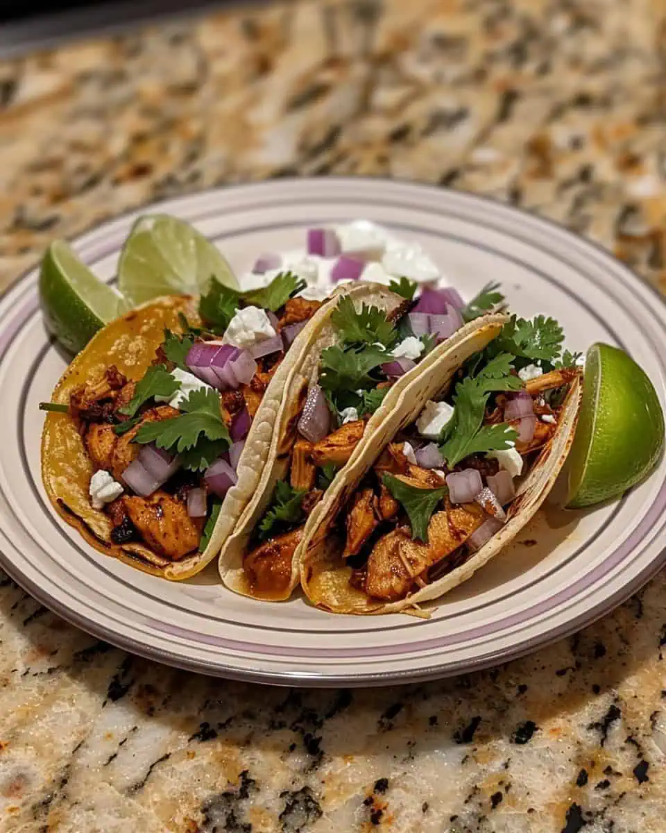 Chicken Adobo Tacos