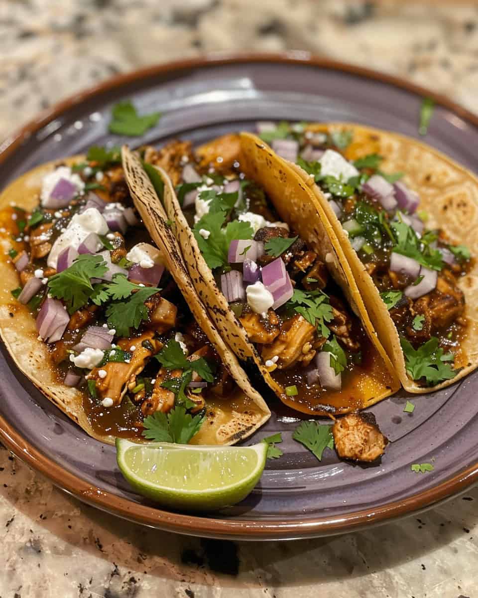 Chicken Adobo Tacos
