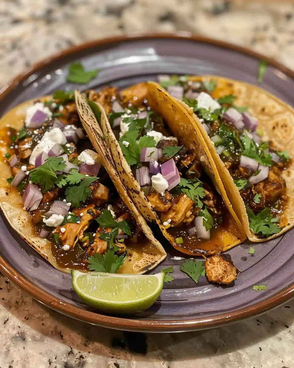 Chicken Adobo Tacos