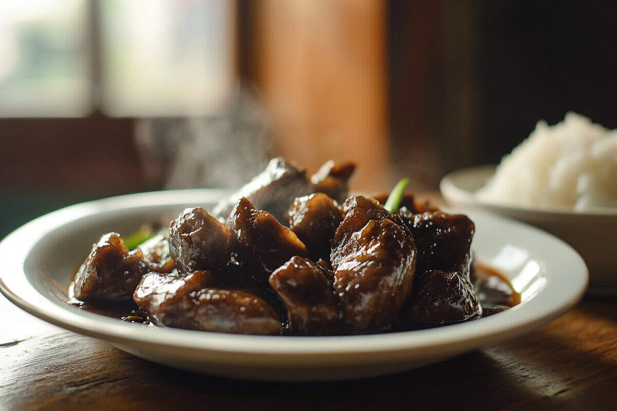 Adobong Atay ng Manok (Chicken Liver Adobo)