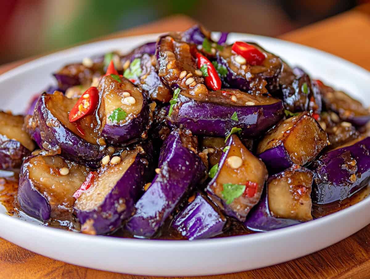 Adobong Talong (Filipino Eggplant Adobo)