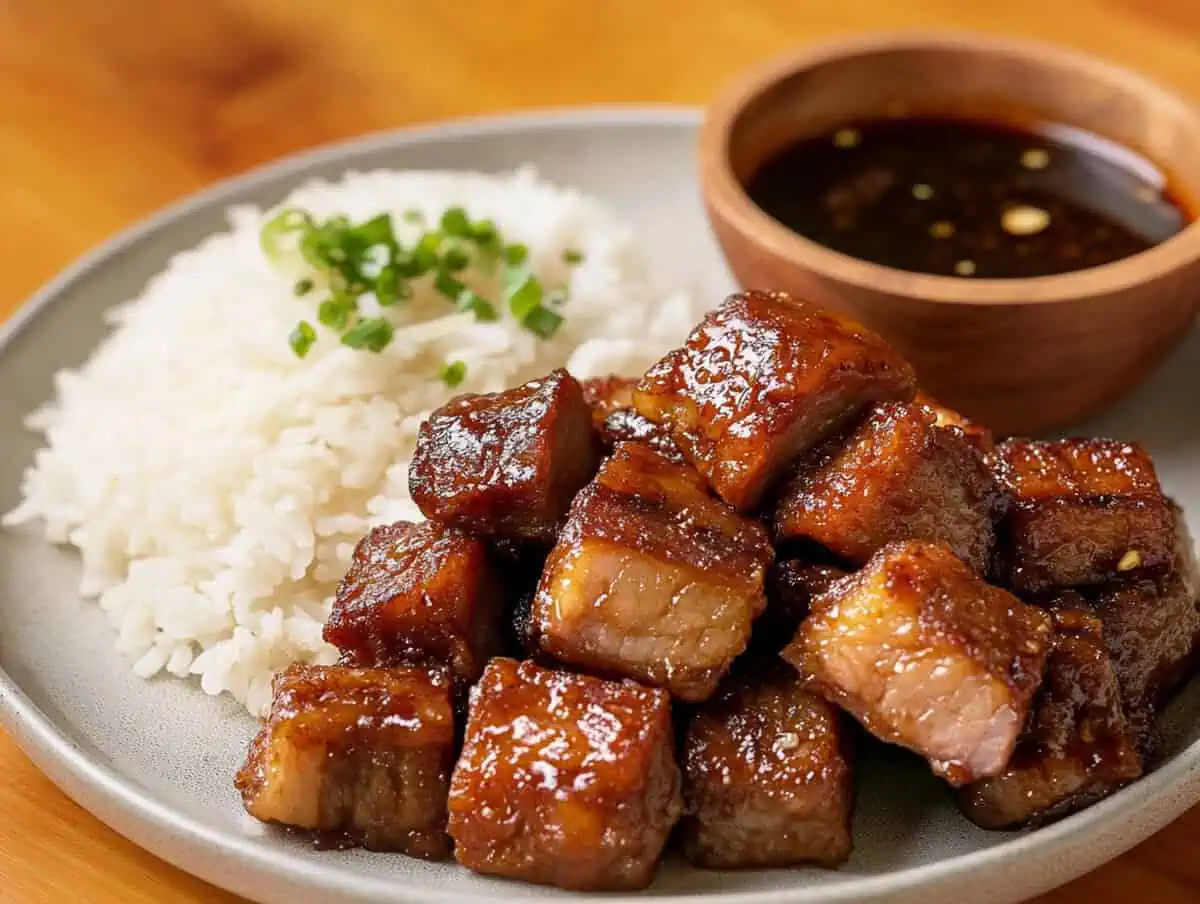 Adobong Bisaya (Visayan Crispy Fried Pork Adobo)