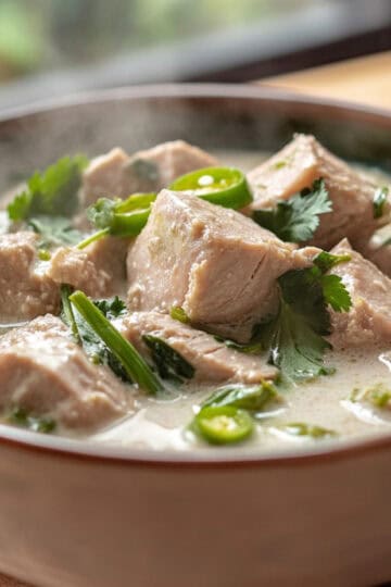 Ginataang Tambakol (Filipino Tuna in Coconut Milk)