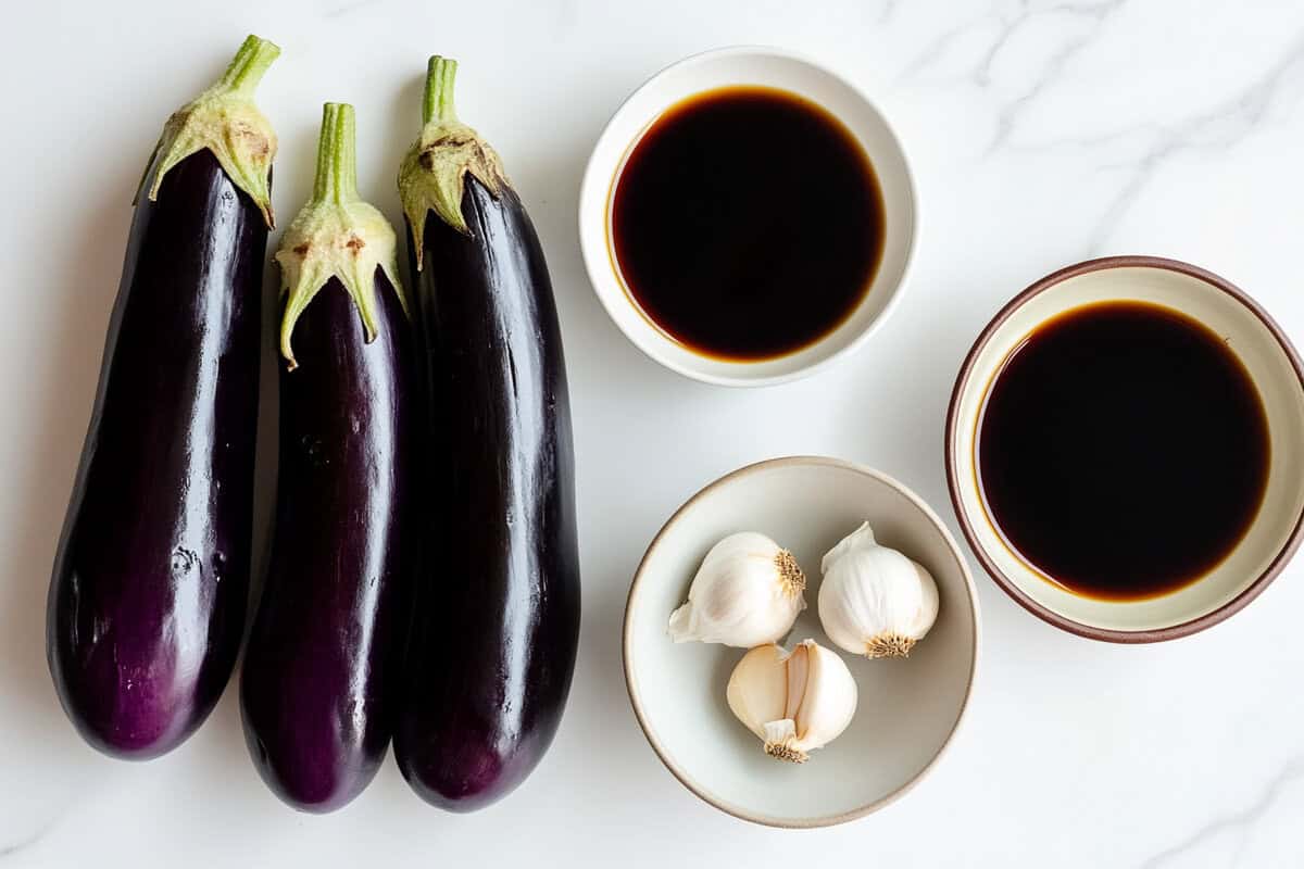 Adobong Talong (Filipino Eggplant Adobo)