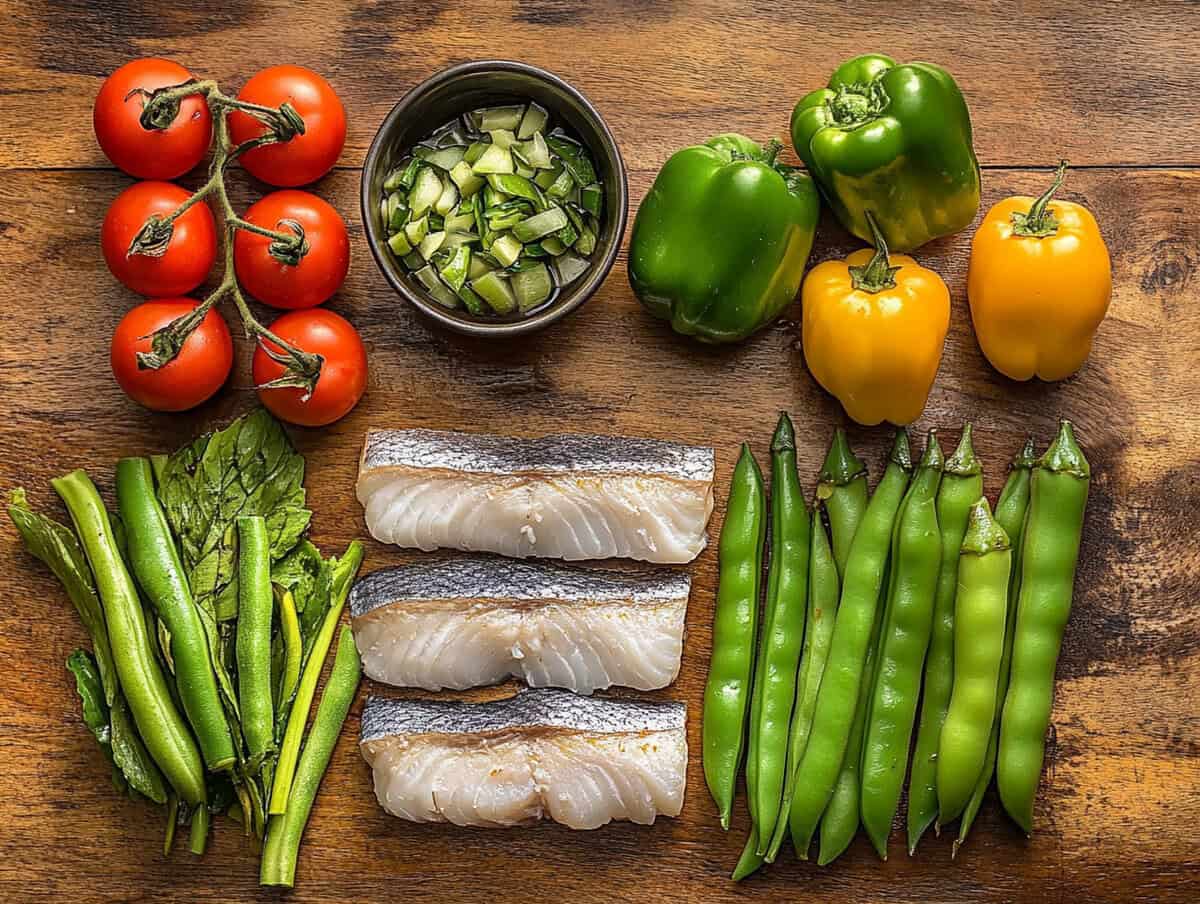 Ingredients for Sinigang sa Miso