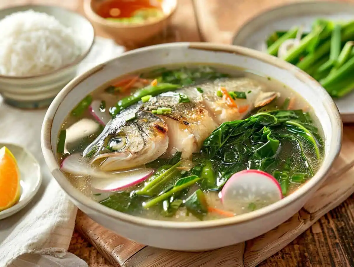 Sinigang na Tilapia with Gabi