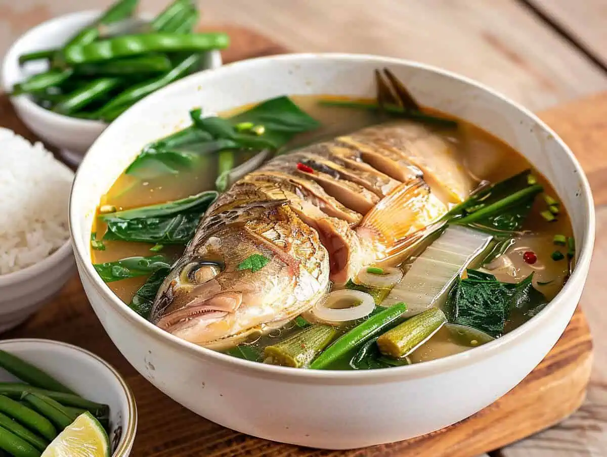 Sinigang na Tilapia with Gabi