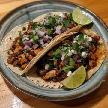 Chicken Adobo Tacos