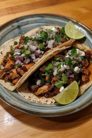 Chicken Adobo Tacos