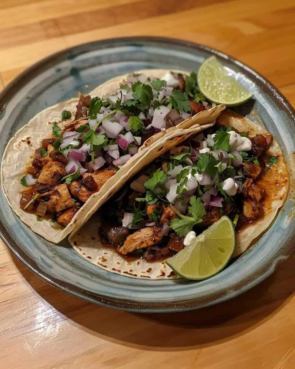 Chicken Adobo Tacos