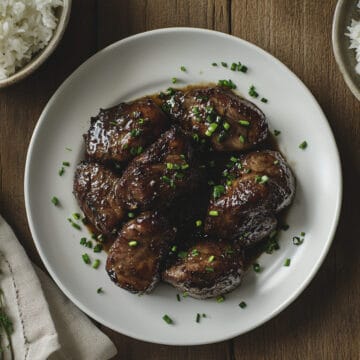 Adobong Atay ng Manok (Chicken Liver Adobo)