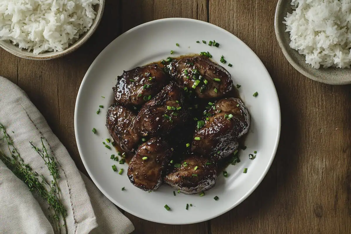 Adobong Atay ng Manok (Chicken Liver Adobo)