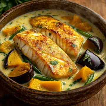 Ginataang Isda (Fish Fillet in Coconut Milk)