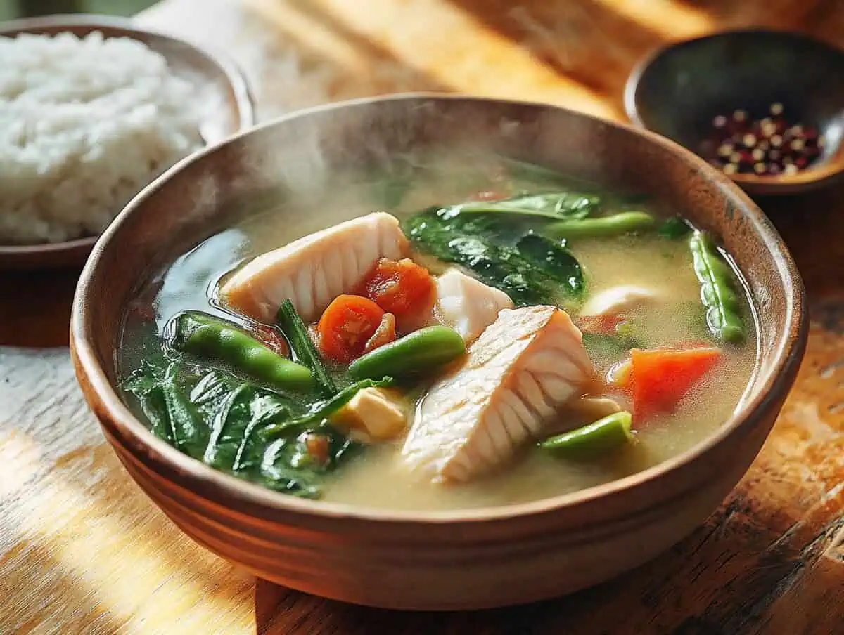 Sinigang na Bangus (Filipino Milkfish Sour Soup)
