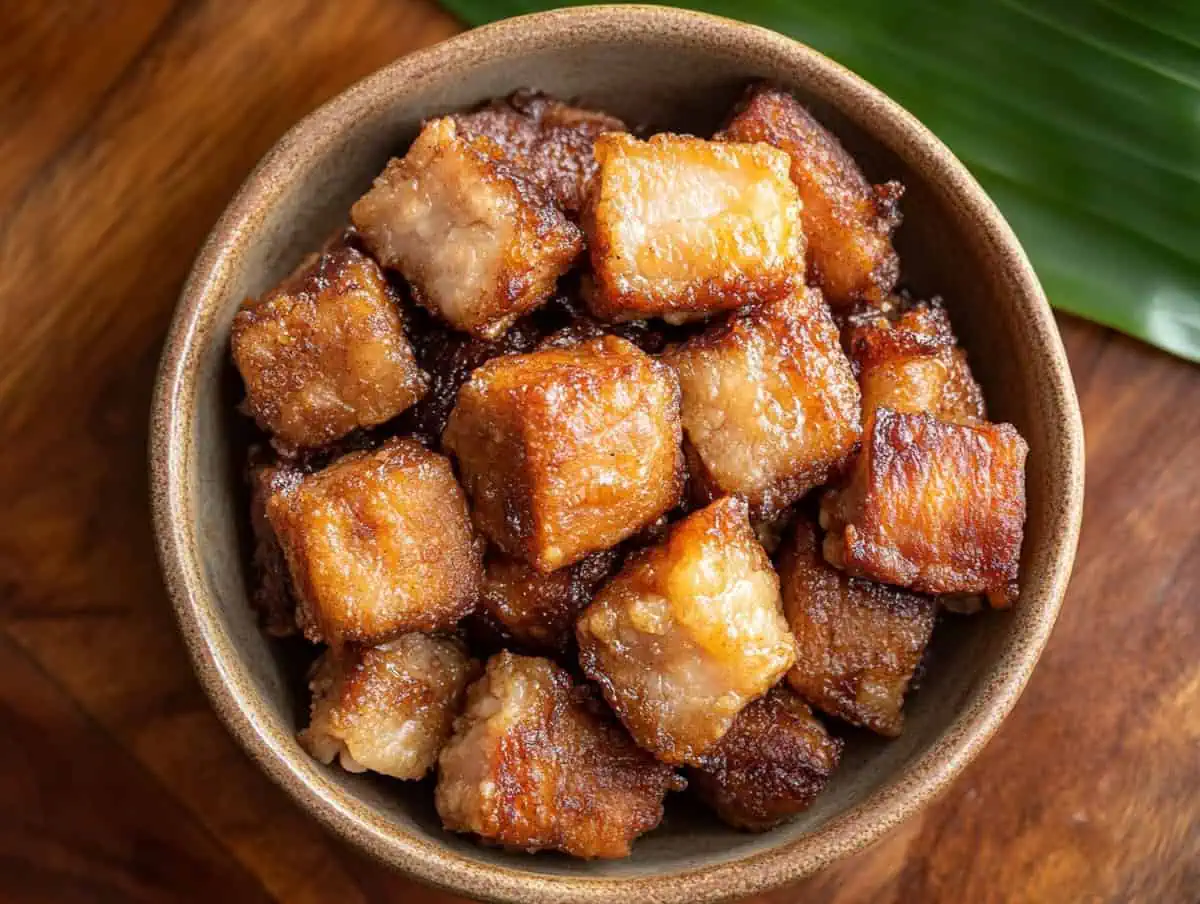 Adobong Bisaya (Visayan Crispy Fried Pork Adobo)