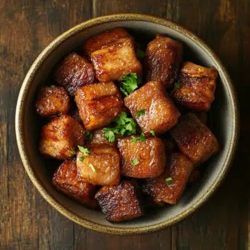 Adobong Bisaya (Visayan Crispy Fried Pork Adobo)