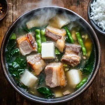 Sinigang Pork Belly