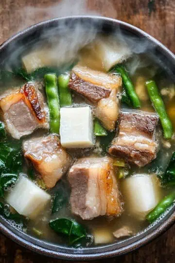 Sinigang Pork Belly