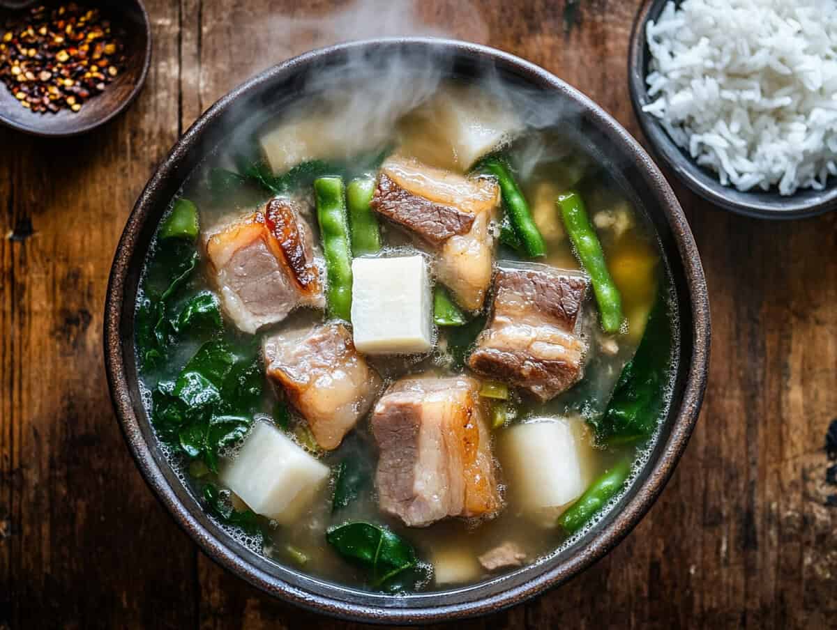 Sinigang Pork Belly