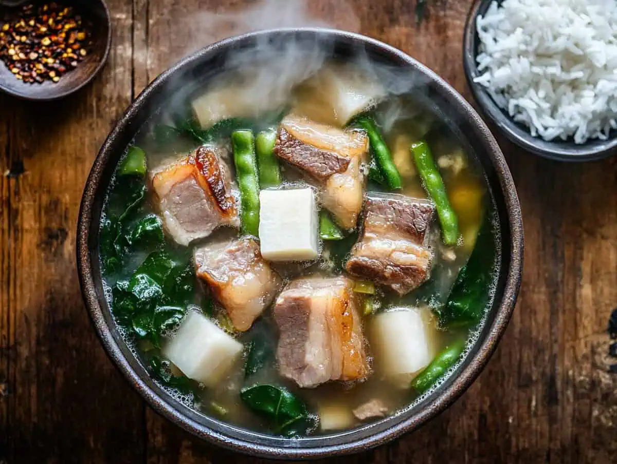 Sinigang Pork Belly