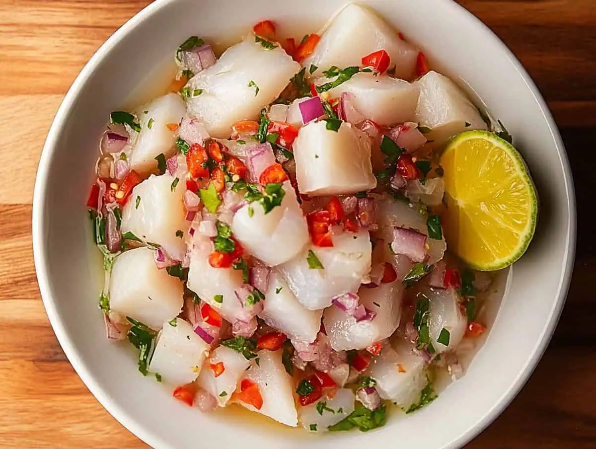 Kinilaw na Tanigue Recipe (Filipino Fish Ceviche)