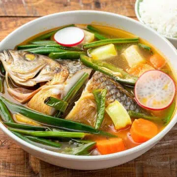 Sinigang na Tilapia with Gabi