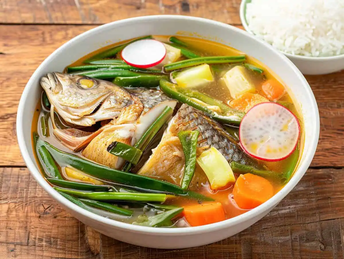 Sinigang na Tilapia with Gabi