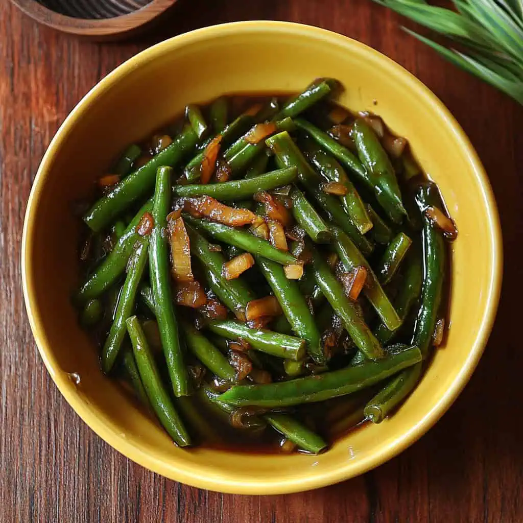 Ginisang Batong (Sautéed Long Green Beans)