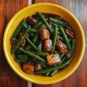 Ginisang Batong (Sautéed Long Green Beans)
