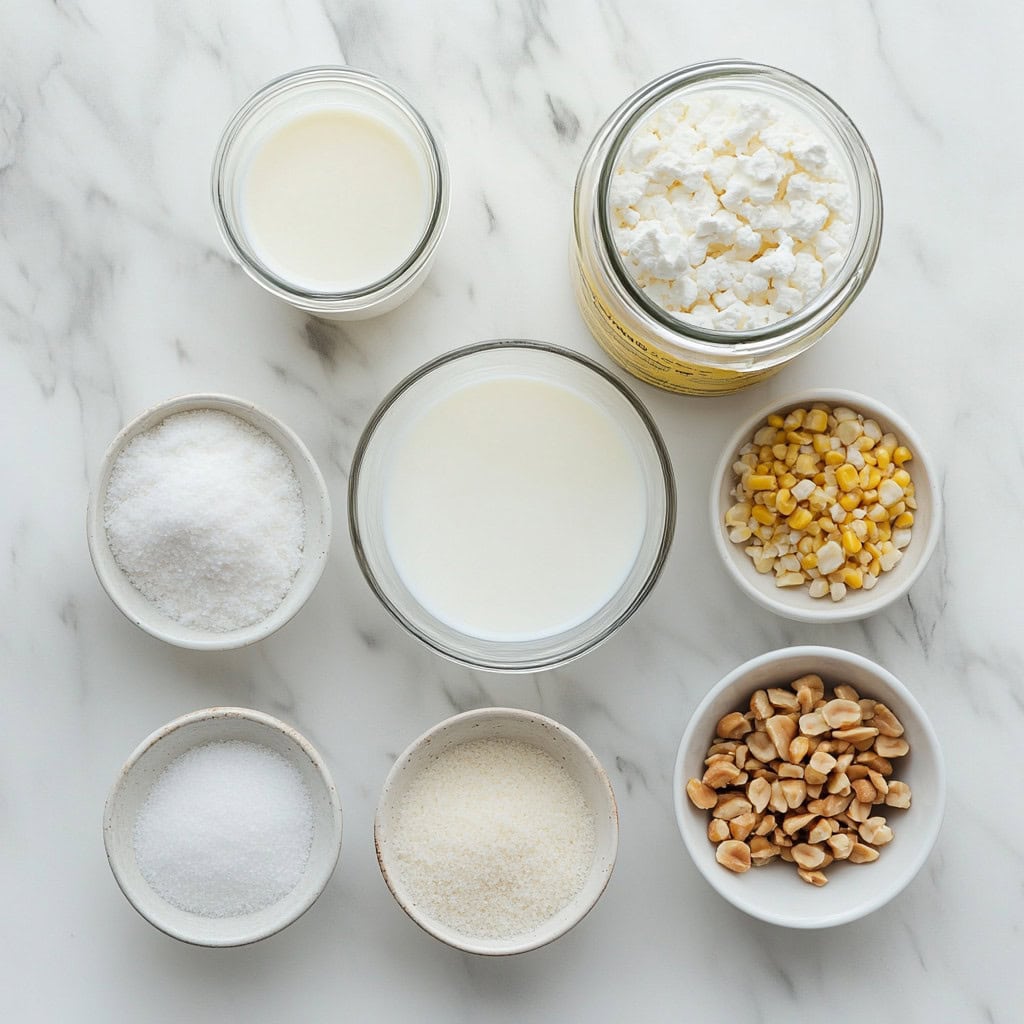 Ingredients for  Maja Blanca