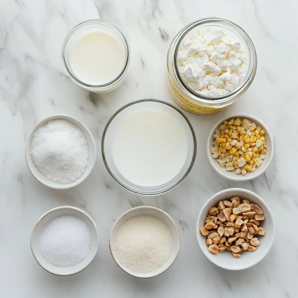 Ingredients for  Maja Blanca